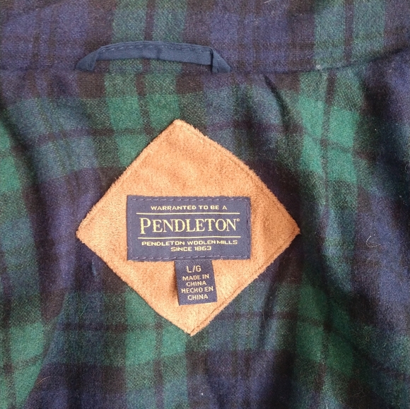 Pendleton Women's Fuzzy Full Zip Deep Blue Sherpa Jacket - Picture 8 of 8